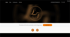 Desktop Screenshot of legendaryfragrances.com